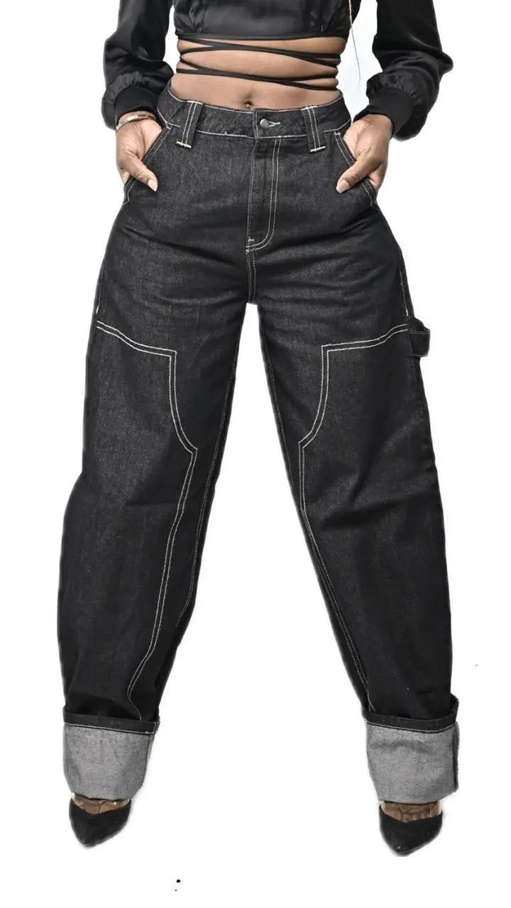 Phindie Black Baggy loose